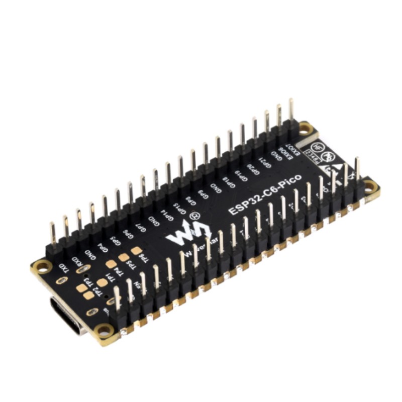 ESP32-C6-Pico-M jootetihvtidega